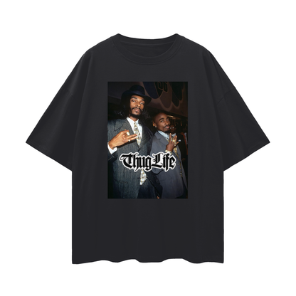 Snoop Dogg & Tupac Thug Life Oversized T Shirt