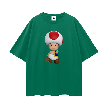 Vintage/Y2K Toad From Mario Funny Graphic T Shirt