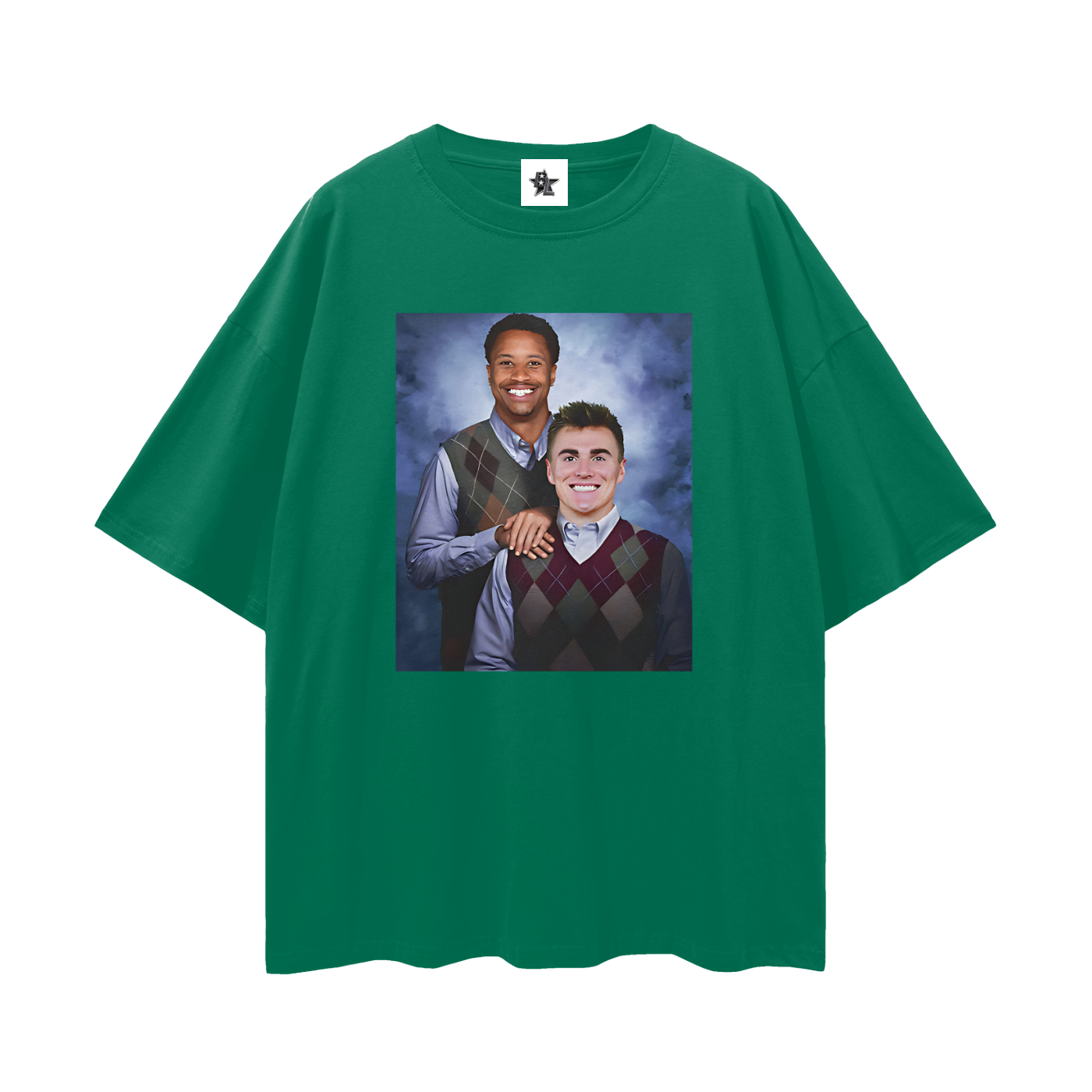 Vintage/Y2K Bo Nix Step Brothers Oversized T Shirt