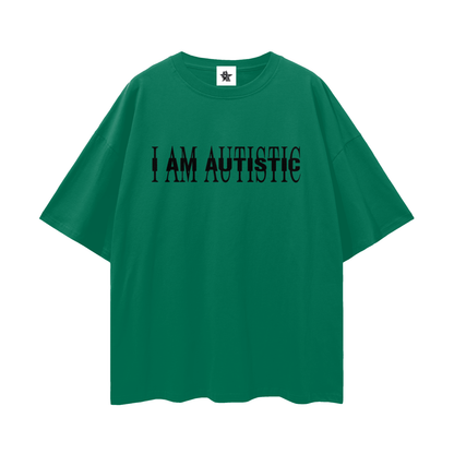 Funny I Am Autistic Carti Oversized T Shirt
