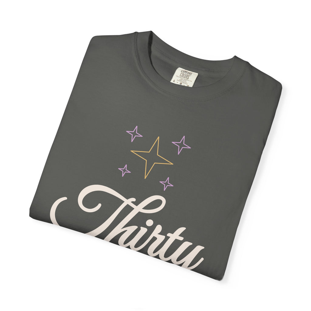 30th Birthday Shirt for Women, Thirty Suits Me Tee, 30th Birthday Gift for Her, Comfort Colors Birthday Shirt