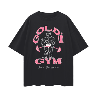 Vintage Like Gold's Gym Graphic Oversized T Shirt
