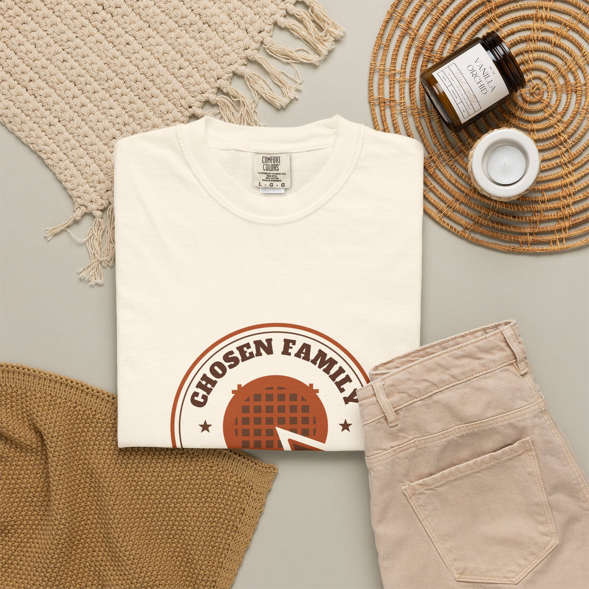 Friendsgiving Shirt, Chosen Family Second Helpings Tee, Thanksgiving T-Shirt for Women, Friends Thanksgiving Gift, Fall Tee