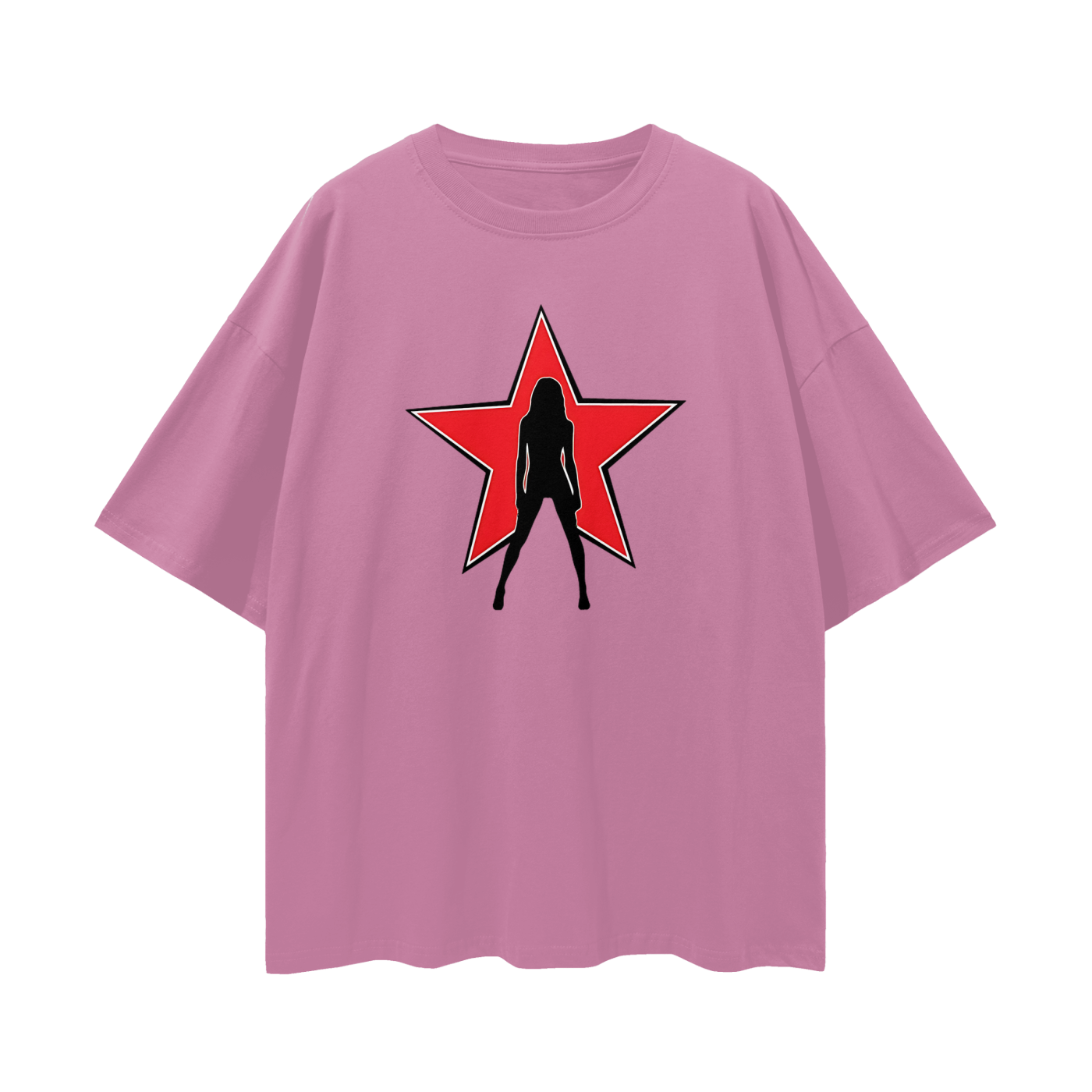 Vintage/Y2K Star Lady Oversized T Shirt