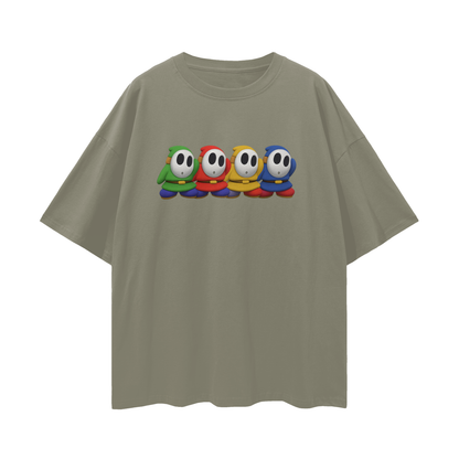 Vintage/Y2K Shy Guy Mario Character Oversized T Shirt