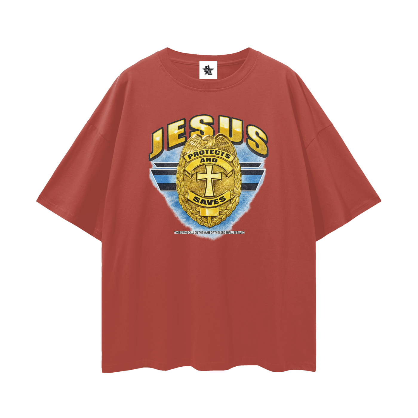 Vintage Jesus Faith Graphic Oversized T-Shirt | Christian Faith Graphic Unisex