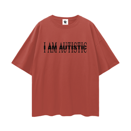 Funny I Am Autistic Carti Oversized T Shirt