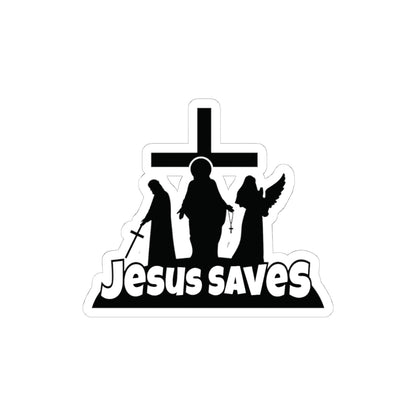 Religious Jesus Saves Fortnite Sticker