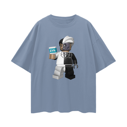 Vintage/Y2K Lego Batman Two-Face Zyn Can Funny Oversized T Shirt