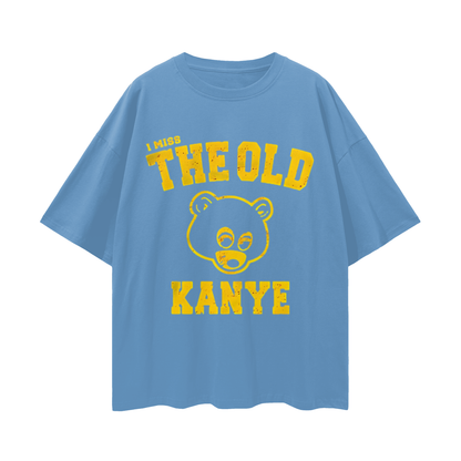 I Miss The Old Kanye West 90s Vintage Like Graphic Oversized T Shirt