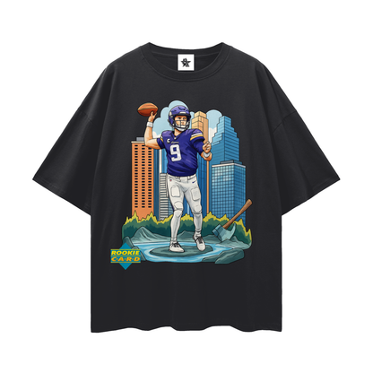 Vintage/Y2K JJ McCarthy Downtown Rookie Oversized T Shirt