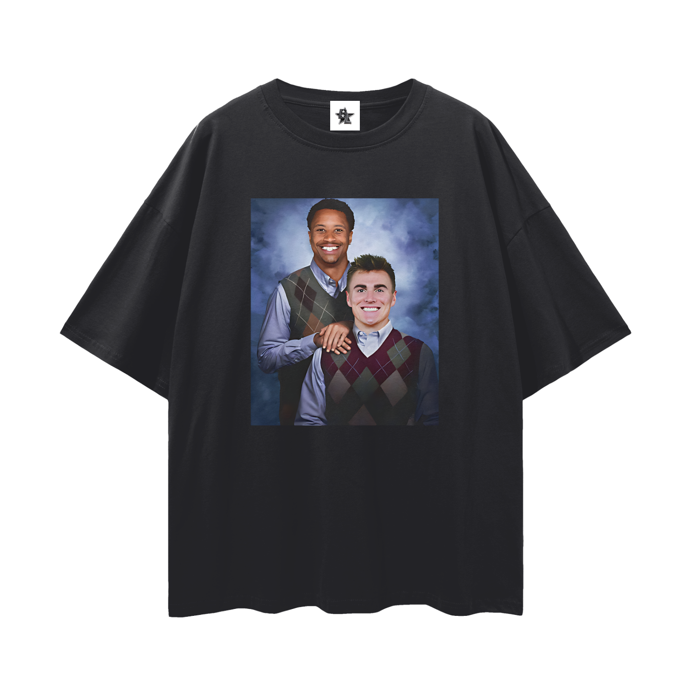 Vintage/Y2K Bo Nix Step Brothers Oversized T Shirt