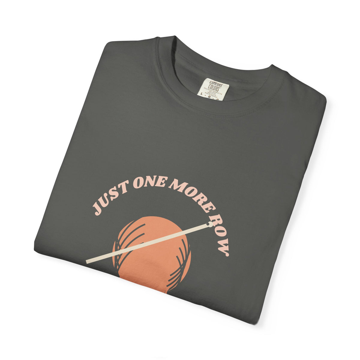 Crochet Shirt, Just One More Row I Promise Tee, Crochet Lover Gift, Yarn T-Shirt for Women, Crafter Christmas Gift