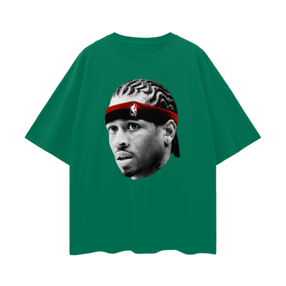 Vintage Like Allen Iverson Big Head Oversized T Shirt