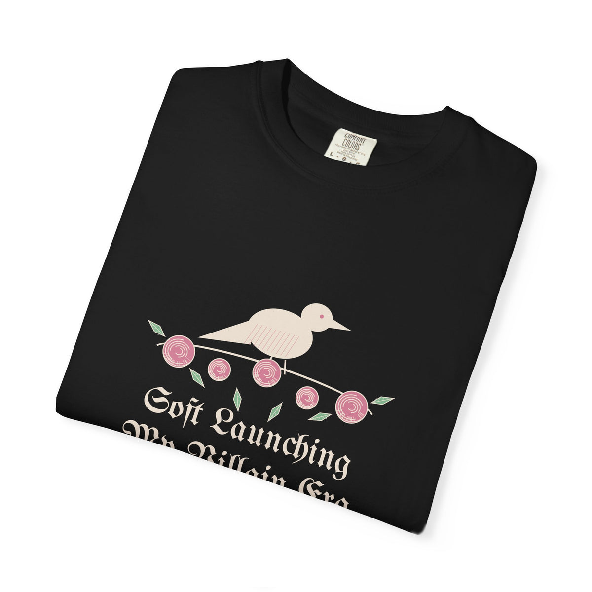 Soft Launching My Villain Era Gothic Rose Raven Tee