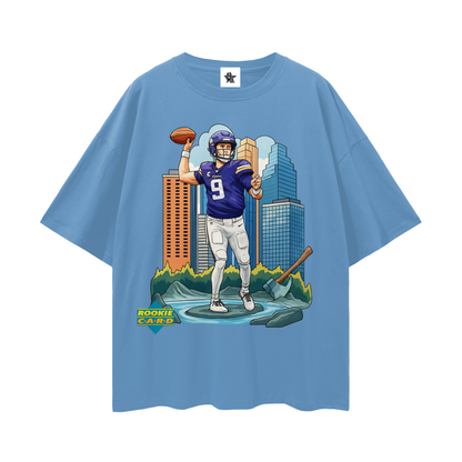 Vintage/Y2K JJ McCarthy Downtown Rookie Oversized T Shirt
