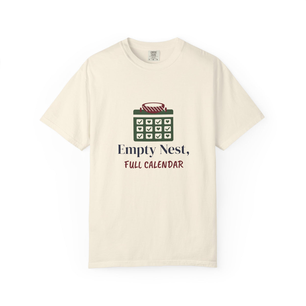 Empty Nest Shirt, Empty Nest Full Calendar Tee, Empty Nester Gift for Mom, College Drop Off Gift, Womens T-Shirt