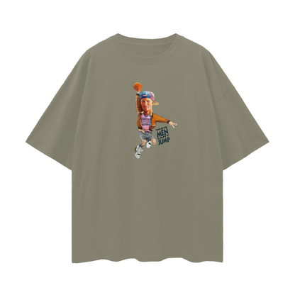 White Men Can't Jump 90s Vintage Like Graphic Oversized T Shirt