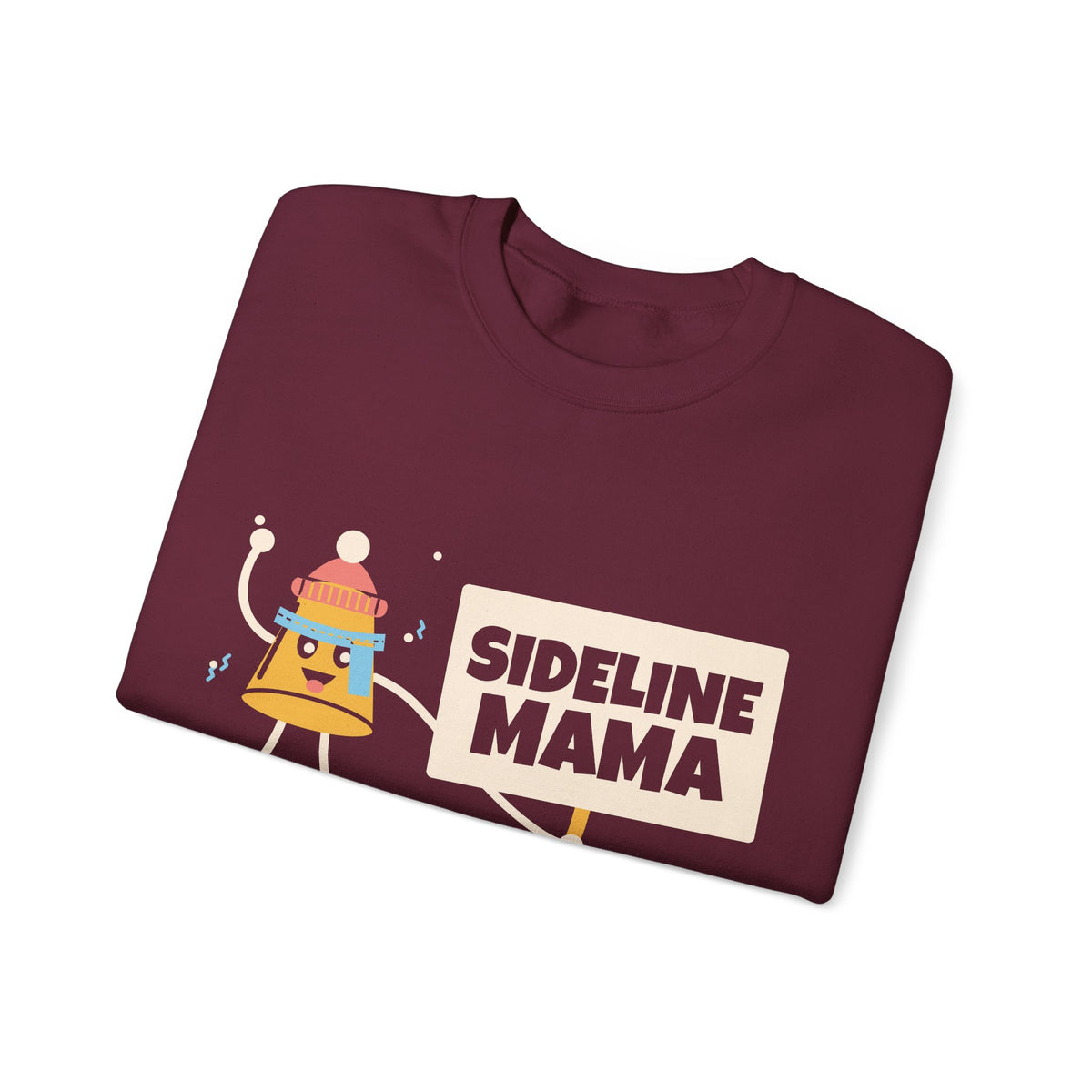 Sports Mom Sweatshirt for Women, Sideline Mama Loud Proud and Cold Crewneck, Sideline Mom Sweatshirt, Cheer Section Gift, Fall Sports Top