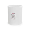 The Dog Is My Date Coquette Bow Dog Mom Mug Gift for Her