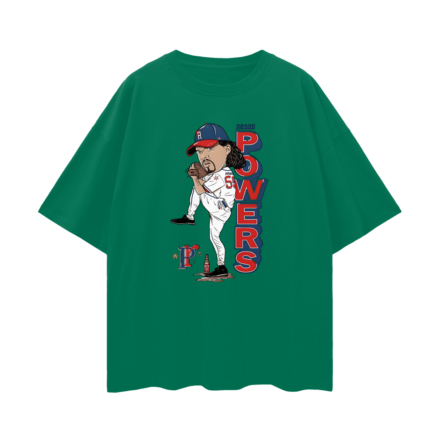 Vintage Like Funny Kenny Powers Baseball Oversized T Shirt