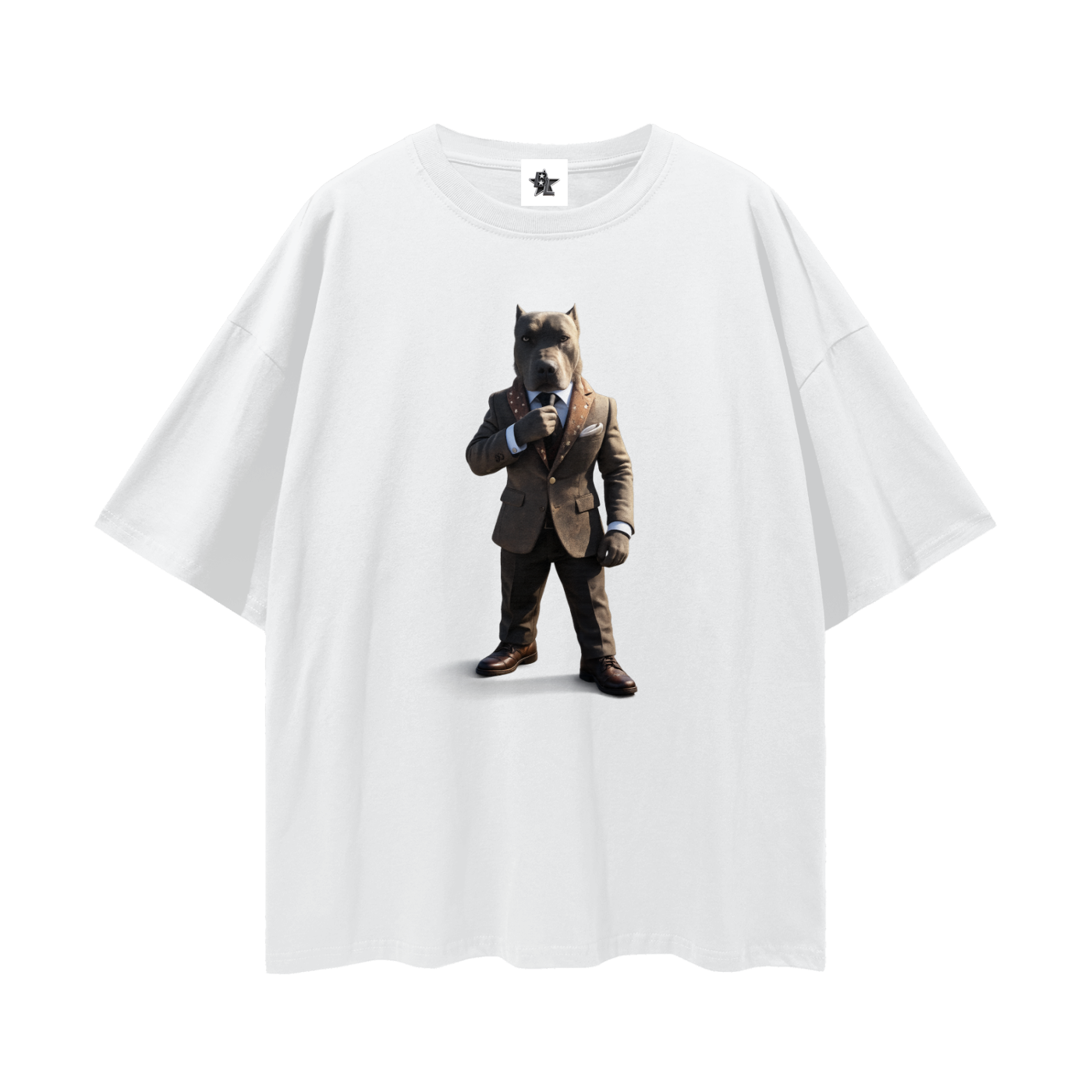 Vintage/Y2K Funny Dog Graphic T Shirt