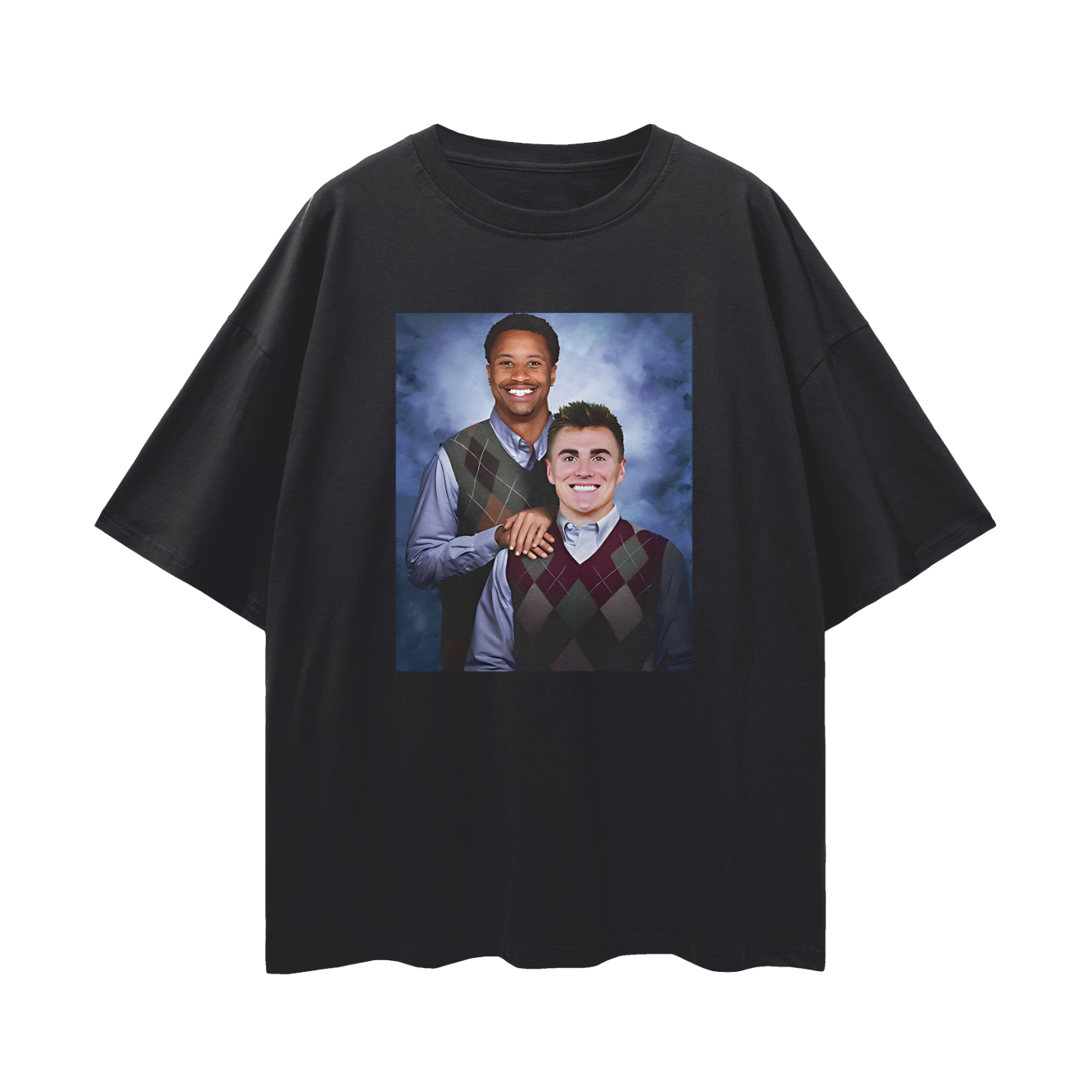 Vintage/Y2K Bo Nix Step Brothers Oversized T Shirt