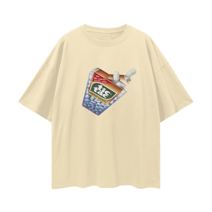 Vintage/Y2K Tic Tac Graphic Oversized T Shirt