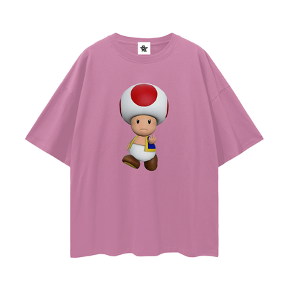 Vintage/Y2K Toad From Mario Funny Graphic T Shirt