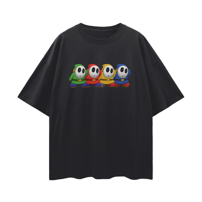 Vintage/Y2K Shy Guy Mario Character Oversized T Shirt