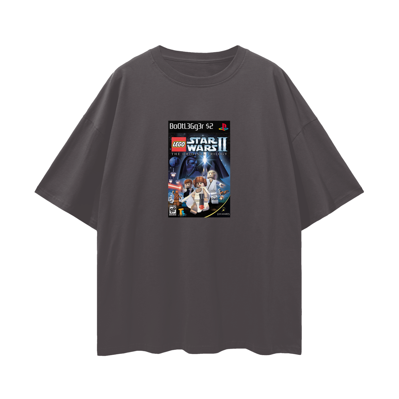 PlayStation 2 Lego Star Wars PS2 Video Game Disc Tee