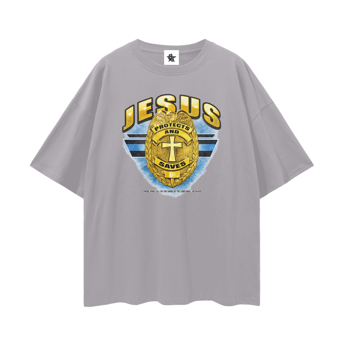 Vintage Jesus Faith Graphic Oversized T-Shirt | Christian Faith Graphic Unisex