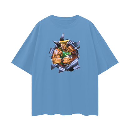 Vintage Like Buff Toy Soldier Oversized T Shirt