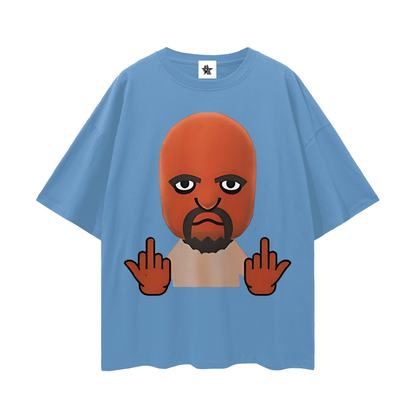 Vintage/Y2K Funny Wii Character Oversized T Shirt