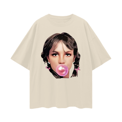 Vintage Like Britney Spears Bubblegum Oversized T Shirt
