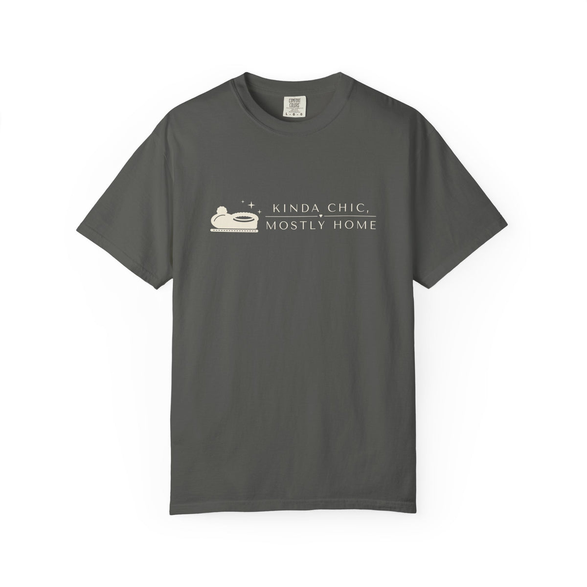 Kinda Chic Mostly Home Minimal Editorial Tee
