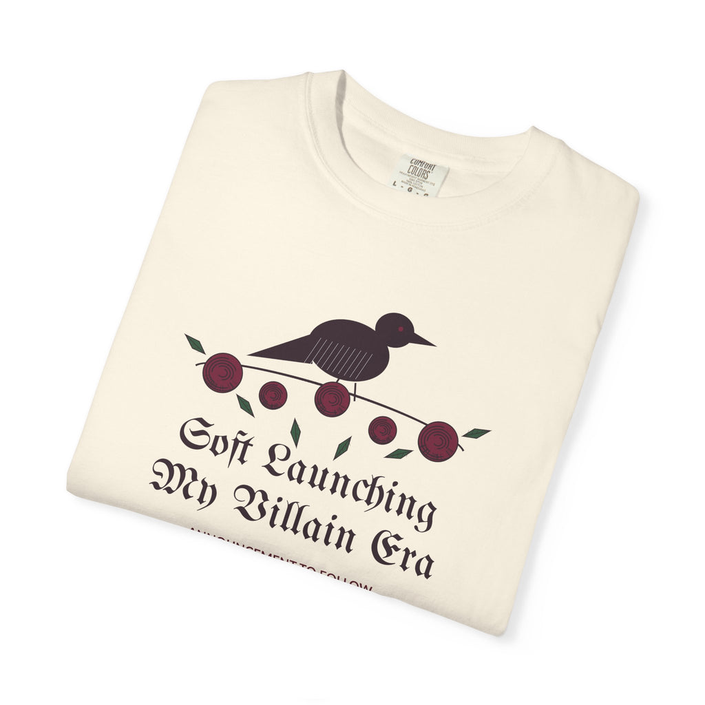 Soft Launching My Villain Era Gothic Rose Raven Tee