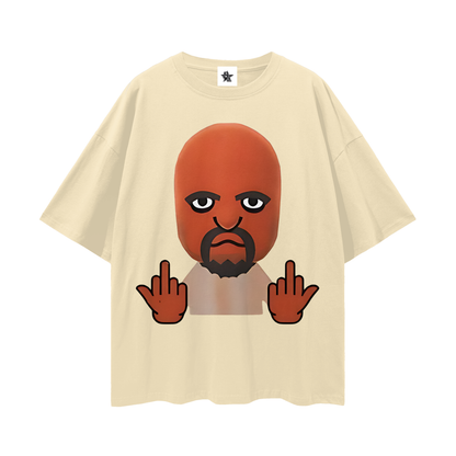 Vintage/Y2K Funny Wii Character Oversized T Shirt