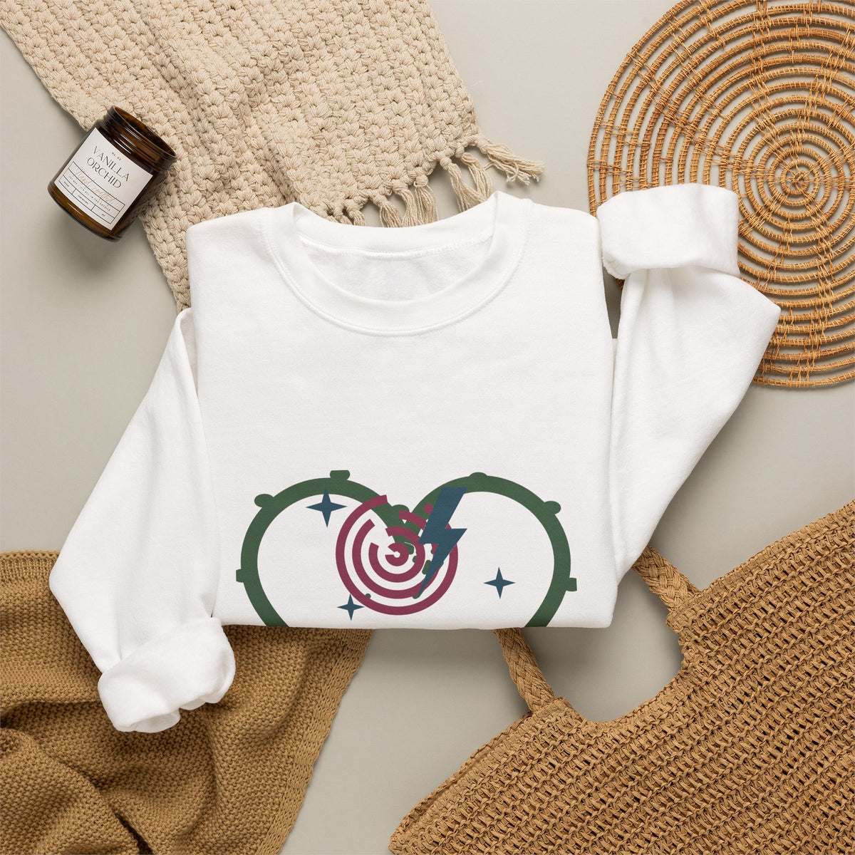 Matching Best Friend Sweatshirt, Her Chaos Crewneck, Bestie Christmas Gift, Sold Separately, Cozy Sweatshirt