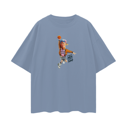 White Men Can't Jump 90s Vintage Like Graphic Oversized T Shirt