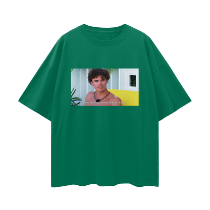 Love Island Funny Nic & Hudda Momacita 90s Vintage Like Graphic Oversized T Shirt