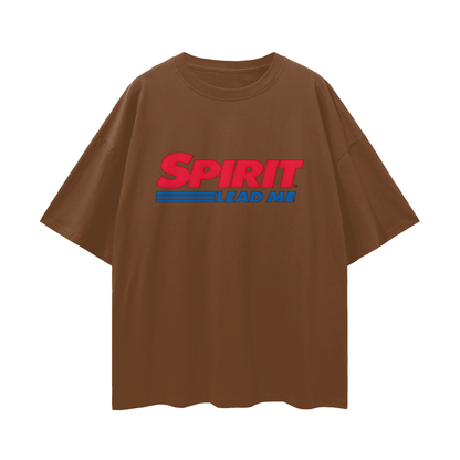 Religious Spirit Lead Me Costco Logo Like 90s Y2K Vintage Like Graphic Oversized T Shirt