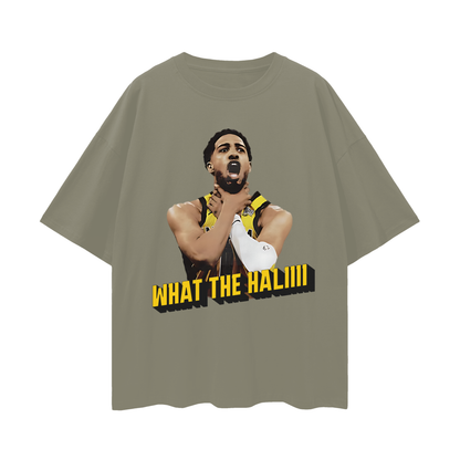 Tyrese Haliburton What The Hali Pacers Choke 90s Y2K Vintage Like Graphic Oversized T Shirt