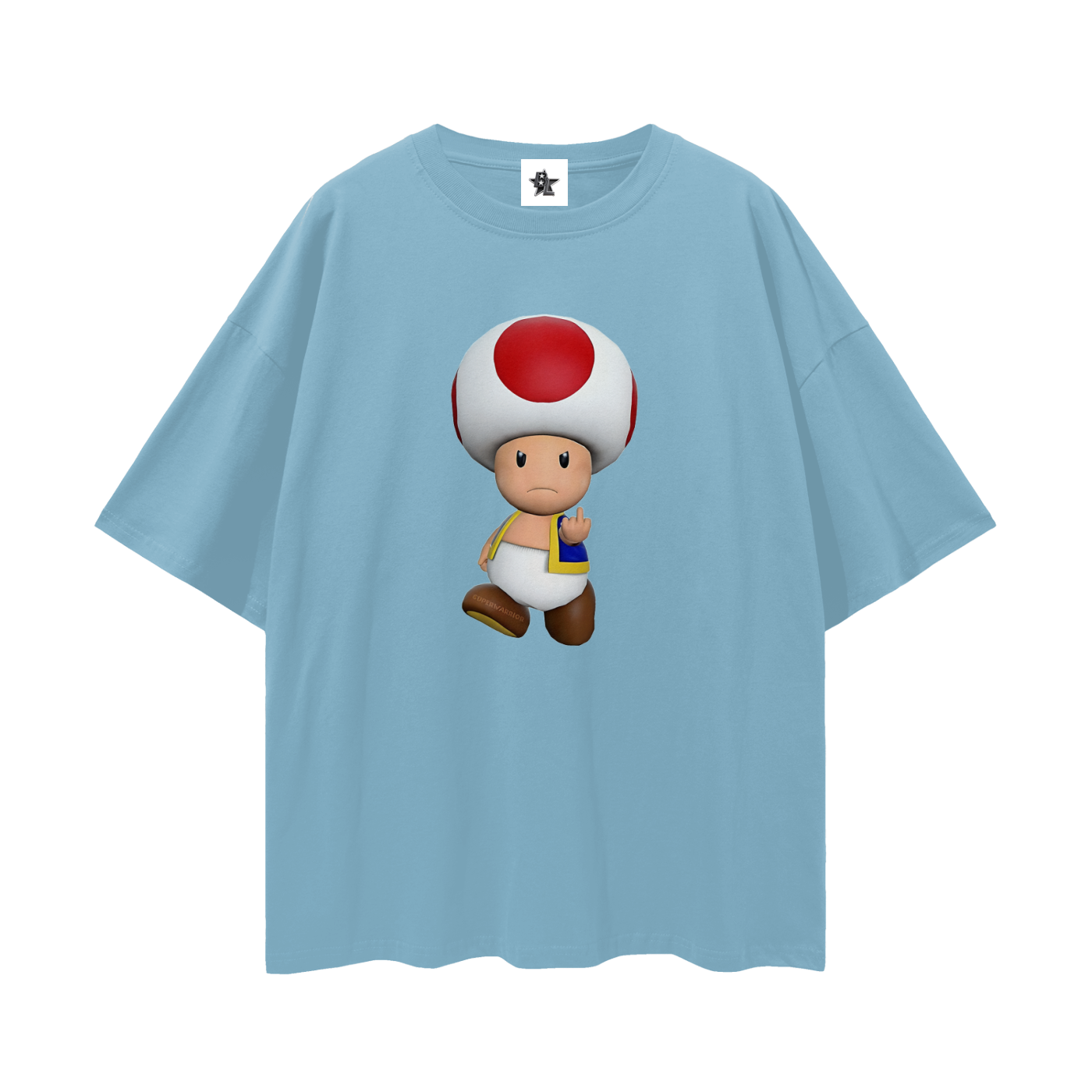 Vintage/Y2K Toad From Mario Funny Graphic T Shirt