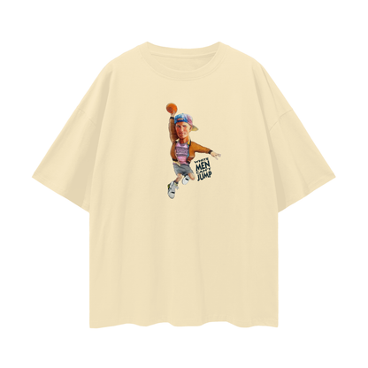 White Men Can't Jump 90s Vintage Like Graphic Oversized T Shirt