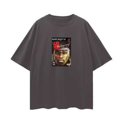 PlayStation 2 50 Cent Bullet Proof PS2 Video Game Disc Tee