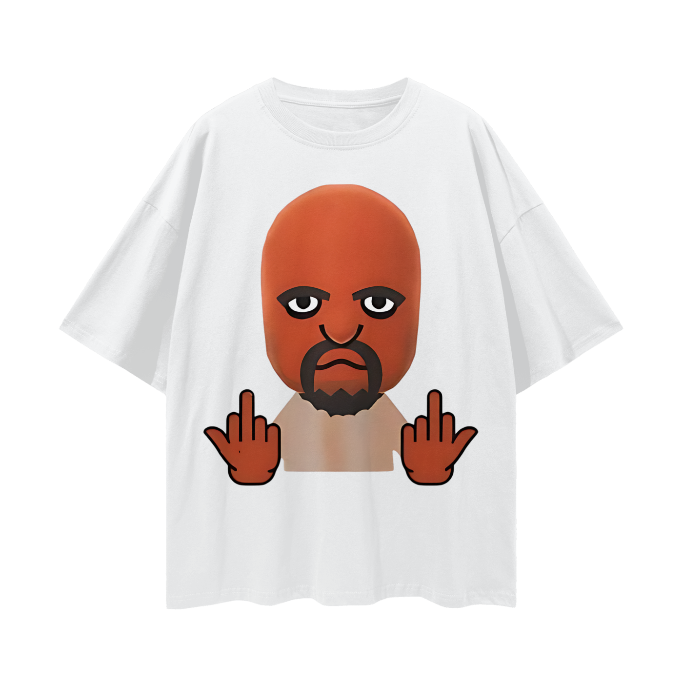 Vintage/Y2K Funny Wii Character Oversized T Shirt