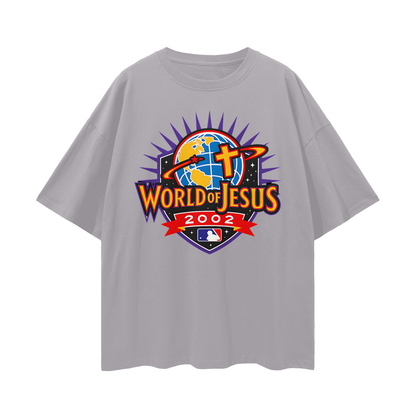 Vintage/Y2K Religious World Of Jesus World Series Graphic T Shirt