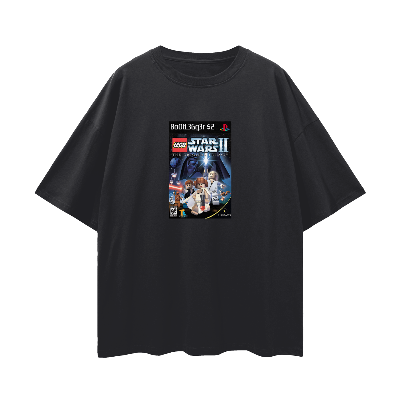 PlayStation 2 Lego Star Wars PS2 Video Game Disc Tee