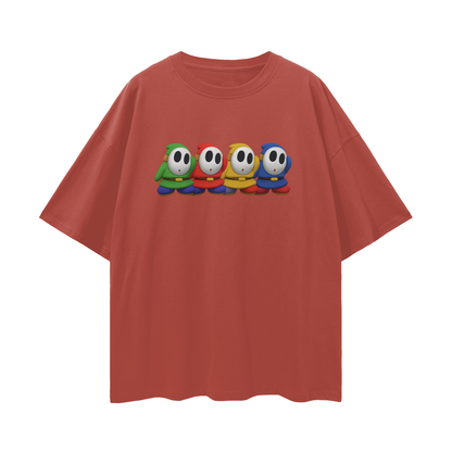 Vintage/Y2K Shy Guy Mario Character Oversized T Shirt